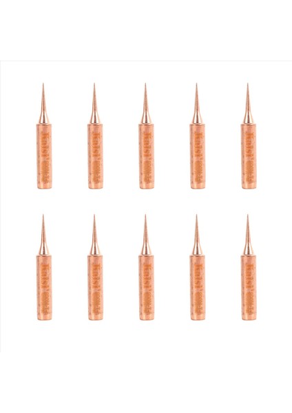 10X Kaisi Oksijensiz Bakır Lehimleme Demir Ucu 900M-T-I Lehim Istasyonu Için Araçlar Demir Uçları (Yurt Dışından)
