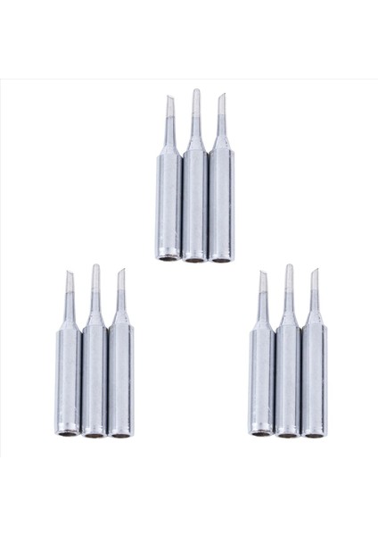 9pcs 900M-T-2C 60W 2mm Genişlik Eğim Lehim Ucu Ucu 43 x 6mm (Yurt Dışından)