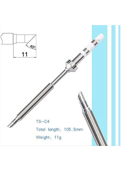 TS100 Lehimleme Demir Uç Dijital LCD Seramik Isıtma Çekirdeği (Ts-C4) 1 Paketi Için Değiştirilmiş Değiştirme (Yurt Dışından) modelleri