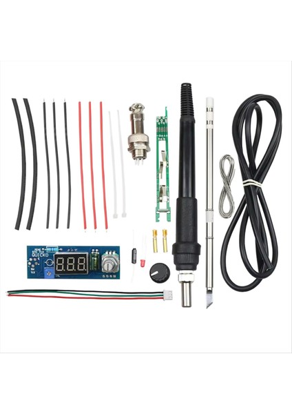 STC-T12 Lehim Demir Dıy Kitleri Elektrikli Birim Dijital Lehimleme Demir Istasyonu Sıcaklık Kontrolör Kitleri (Yurt Dışından)