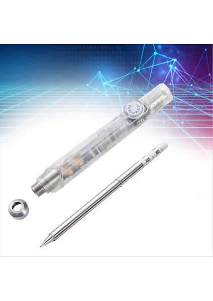 SH72 Lehimleme Demir 65W 12-24V 220-400 ℃ Ayarlanabilir Sıcaklık SH72 B2 Kaynak Aracı T12 Şeffaf Beyaz (Yurt Dışından) fiyatları