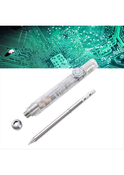 SH72 Lehimleme Demir 65W 12-24V 220-400 ℃ Ayarlanabilir Sıcaklık SH72 B2 Kaynak Aracı T12 Şeffaf Beyaz (Yurt Dışından) indirimleri