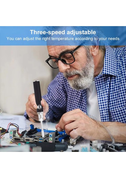 USB Şarj Edilebilir Elektrikli Lehimleme Demir Kalem - 510 Iplik 1100MAH Taşınabilir Kaynak Aracı (Yurt Dışından) fiyatları