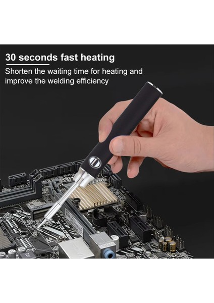 USB Şarj Edilebilir Elektrikli Lehimleme Demir Kalem - 510 Iplik 1100MAH Taşınabilir Kaynak Aracı (Yurt Dışından) fırsatları
