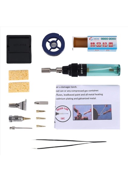 Taşınabilir Lehimleme Demir MT-100 Elektrikli Gaz Taşınabilir 3-1 Arada Gaz Elektrikli Havalandırma Demir Evrensel Lehimleme Demir (Yurt Dışından)