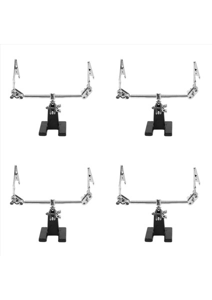 4x Üçüncü El Lehekleme Demir Stand Kelepçesi Yardım Eller Klip Araç Pcb Tutucu Elektrik Devreleri Hobi (Yurt Dışından)
