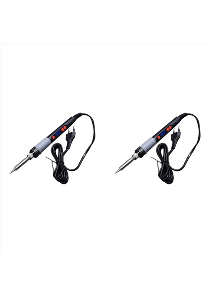 2x Dijital Ekran Sabit Sıcaklık Elektrikli Havalandırma Demir D61 Bakım Özel Lehimleme Aracı 936 Ab Fişi (Yurt Dışından)