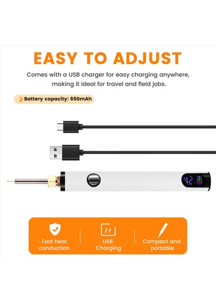 510 Iplik Pil Sepeti Kalemi Elektrikli Havalandırma Demir Kaynak Kiti Sıcak Iplik Başı Beyazla Ayarlanabilir Voltaj (Yurt Dışından) fırsatları