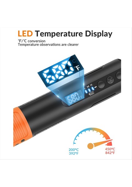 Dijital Ekran USB Kablosuz Havuz Kiti Taşınabilir Lehim Kalemi USB USB Şarj Edilebilir Kaynak Aracı (Yurt Dışından) modelleri