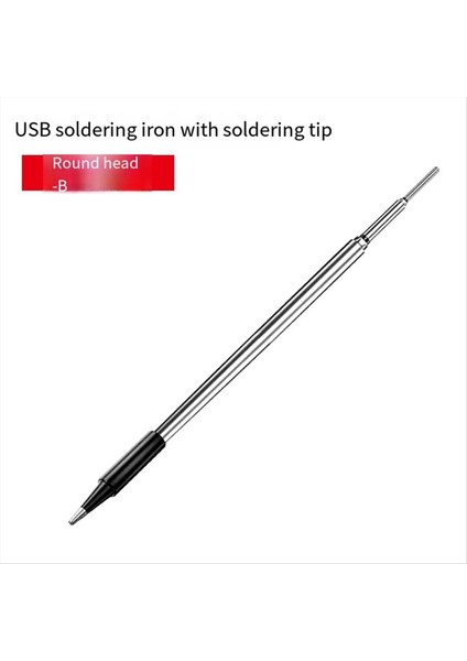 C210 Lehimleme Demir Uç USB Lehimleme Demir Uç 5V Pil Lehimleme Demir Ucu Lehimleme Yeniden Işleme Aksesuarları 3 Pcs (Yurt Dışından) fırsatları