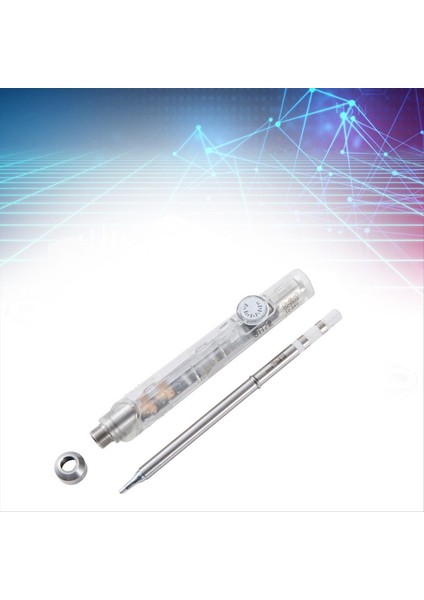 SH72 Lehimleme Demir 65W 12-24V 220-400 ℃ Ayarlanabilir Sıcaklık SH72-BC2 Kaynak Aracı T12 Şeffaf Beyaz (Yurt Dışından) fiyatları