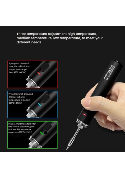 USB Kablosuz Şarj Elektrikli Lehim Teneke Teneke Taşınabilir Lehim Demir USB Hızlı Şarj Onarım Kaynak Aracı Kiti A (Yurt Dışından) indirimleri