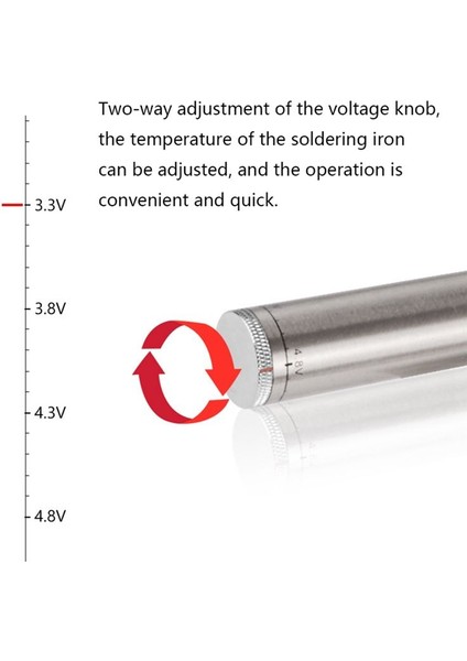 5V 8W Uygun Elektrikli Havalandırma Demir USB Arayüz Elektrikli Havalandırma Demir Seti Pil Lehimleme Demir (Yurt Dışından) modelleri