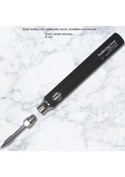 Kablosuz Mini USB Lehimleme Demir Seti 5V Taşınabilir 8W Lehim Kalemi Ev Onarım Araçları (Yurt Dışından) fırsatları