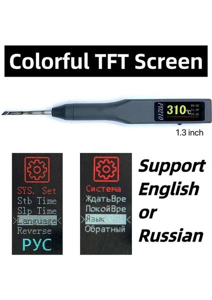 PD210 70W Taşınabilir Lehimleme Demir Istasyonu Sıcaklık Kontrolü Pd3 0 Pps JBC210 Lehim Uçları Için Uyumlu (Yurt Dışından) fiyatları