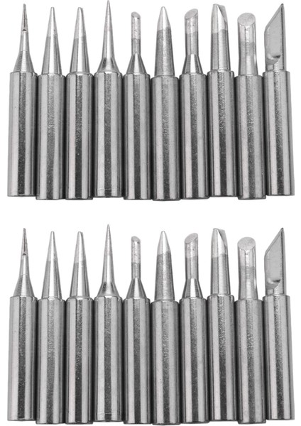 20 Ipucu Set Uçları Lehimleme Ucu Set 900-T-I/ Bk/ 1 6d/ 2 4d/ 3 0d/ 2c/ 3c/ 4c Yeni (Yurt Dışından)