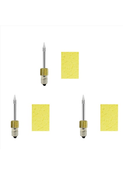 3x Lehimleme Demir Uçu E10 Arayüz Kaldırma Demir Ipuçları USB Lehim Kaldırma Kafası Kalma Araçları Marka Zemini A-A (Yurt Dışından)