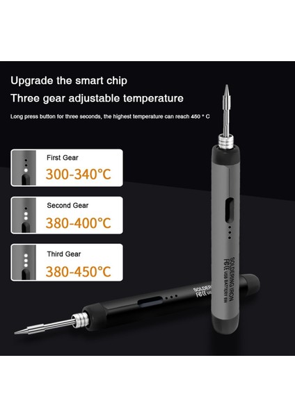 5V Hızlı Şarj Lityum Dahili Kablosuz Havuz Seti Taşınabilir Onarım Kaynak Araçları Gri (Yurt Dışından) modelleri