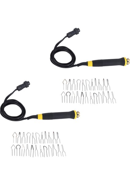 2pcs Elektrokoter Kalem Pirografi Makinesi Tutucu Lehim Uçu 46 Pcs Kabuğu Tahta Deri Kabuk Için (Yurt Dışından)