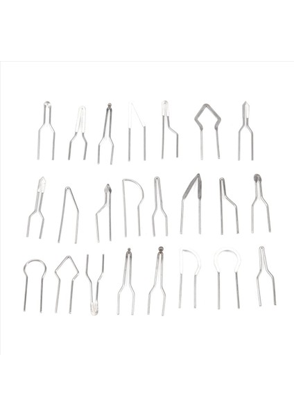 23PCS Metal Yüksek Empedans Aksesuarları Ahşap Yanan Taşınabilir Isıtma Tel Değişme Oyma Mini Pirografik Uç Kit (Yurt Dışından)