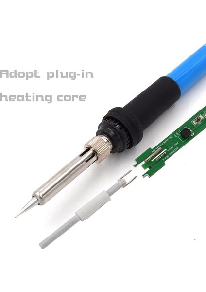 Elektrikli Havalandırma Demir Aracı Seti Iç Isıtma Tipi Sıcaklık Düzenleme Elektrikli Luo Demir Kaynak Kalem Seti Ab Fişi (Yurt Dışından) fırsatları