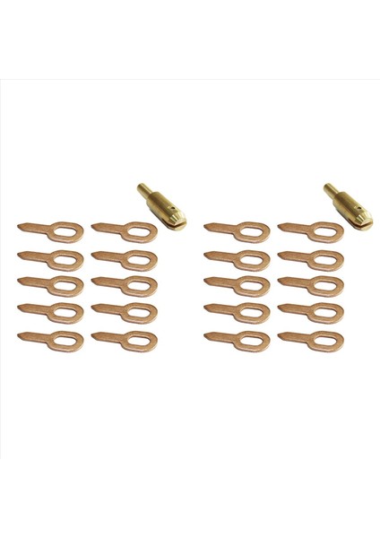 2set Düz Çekme Halkaları Padleri Chuck Saplama Kaynak Nokta Kaynak Kiti Slayt Slayt Çekiç Döküm Çekme Mucize Sistemi (Yurt Dışından)