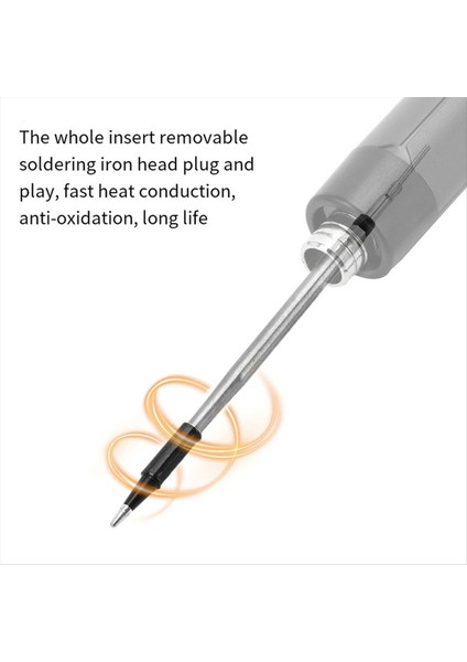 USB Dijital Lehimleme Demir Ayarlanabilir Sıcaklık 300-450 ℃ Type-C Arayüz Pil Akıllı Lehim Kaynak Demir Aracı (Yurt Dışından) modelleri