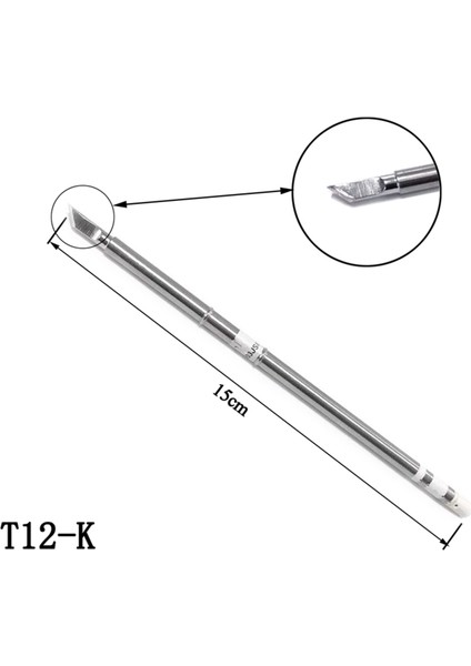 6pcs T12 Serisi Demir Uç T12-K Ku Kf Hakko Ladker Ipucu Ipları Lağlık Kaynak Turlar (Yurt Dışından) fırsatları