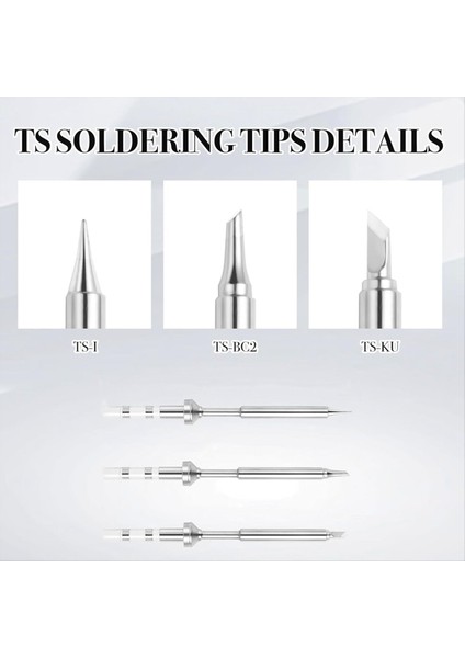 Pinecil TS100 Için Mini Taşınabilir Mikro Tipi Lehim Istasyonu Aracı (Yurt Dışından) modelleri