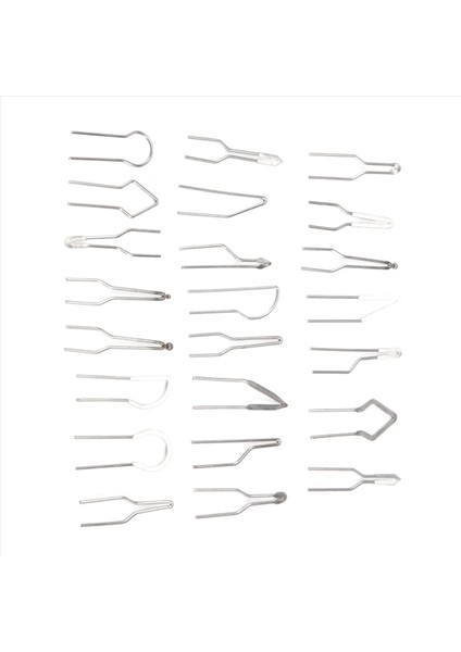23PCS Metal Yüksek Empedans Aksesuarları Ahşap Yanan Taşınabilir Isıtma Tel Değişme Oyma Mini Pirografik Uç Kit (Yurt Dışından) modelleri