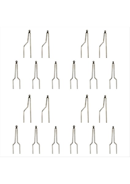 20 Pc Yüksek Empedans Ipuçları 50W Veya 100W Profesyonel Ahşap Yakma Kiti Için Ahşap Yanan Tel Top Uçları (Yurt Dışından)