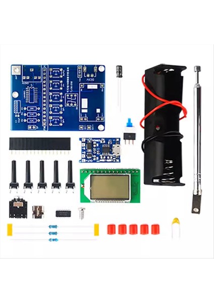 Fm Radyo Alıcı Kaynak Kiti LCD Ekran Kendi Kendine Montaj ve Lehimleme Uygulaması Için Dıy C-Kit (Yurt Dışından) fiyatları