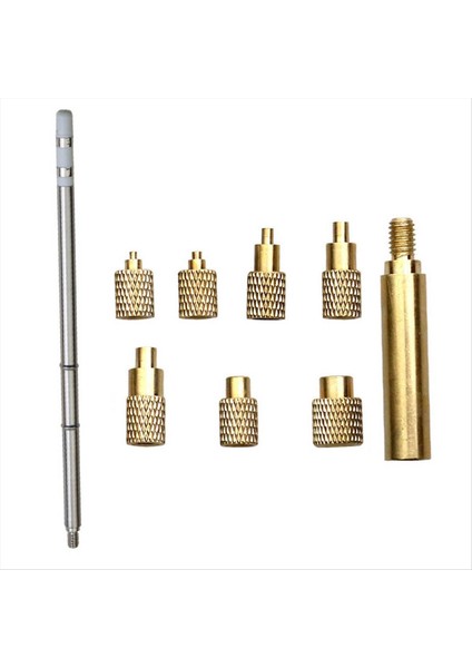 Isı Ekleme Somun Demir Uç T12 Lehimleme Demir Uç Dahili Ipucu Uç M2-M8 Pirinç Sıcak Somun Takma Kiti (Yurt Dışından)
