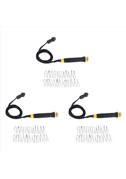 3pcs Elektrokutery Kalem Pirografi Makinesi Tutma Lehim Ucu 69PCS Kabuğu Tahta Deri Kabuk Için (Yurt Dışından)