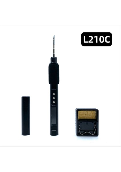 L210C Pd 100W Taşınabilir Elektrikli Hilletme Demiri 50-500 ° C Ayarlanabilir Sıcaklık 0 99 Inç Renkli Ekran Lehimleme Istasyonu (Yurt Dışından) indirimleri