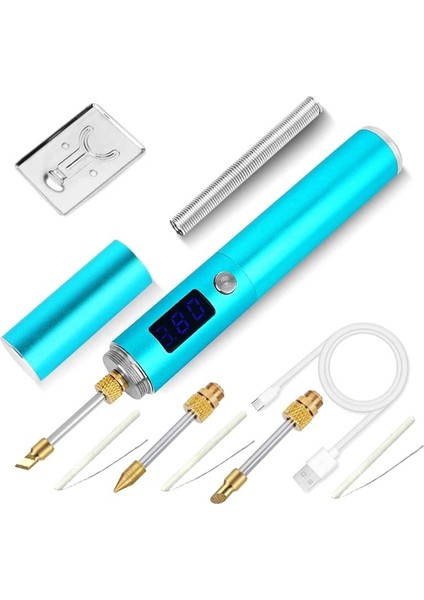 Yüksek Güçlü Kablosuz Lehimleme Demir Şarj Edilebilir Lehimlenebilir LED Ekranlı USB Hızlı Isı ile Taşınabilir Kaldırılabilir Pil (Yurt Dışından) fiyatları