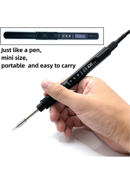 L245P Pd 65W Dc 90W Taşınabilir Elektrikli Havalandırma Demir Qc Pd Dıy Elektrikli Onarımlar Için JBC245 Siyah (Yurt Dışından) modelleri