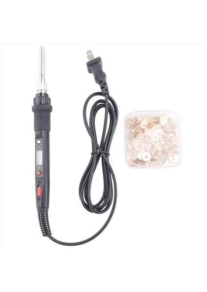 Ahşap Alet Kalemi Uçları Kiti 52 Ingilizce Harf Oyma Pirografi Kalem Ipuçları Şablon Lehimleme Demir Abd Fişi (Yurt Dışından)