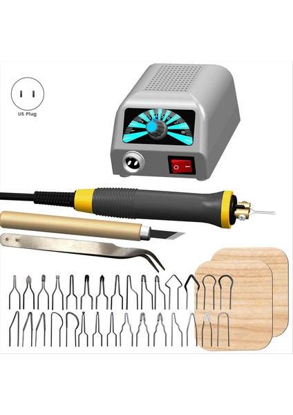 LH20 Ahşap Yakma Kiti Ahşap Aracı Ayarlanabilir Sıcaklık Ahşap Brülör Kiti Profesyonel Ahşap Kiti Abd Fiş (Yurt Dışından) fiyatları