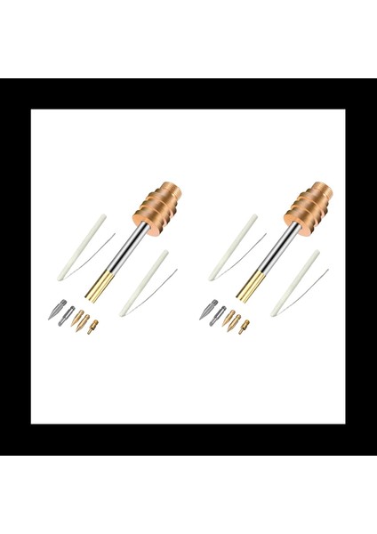 2x 510 Arayüz Havalandırma Demir Uç USB Kablosuz Kalkış Demir Uç Kaynak Aracı 15W Kesici Kafa At Nalı (Yurt Dışından)