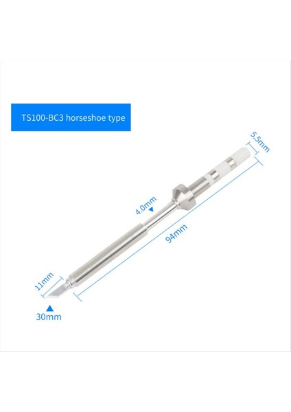 TS100 Elektrikli Havalandırma Demir Uç Sabit Sıcaklık Havalandırma Demir Uç At Nalı Şeklinde Havalı Demir Uç (Yurt Dışından) modelleri