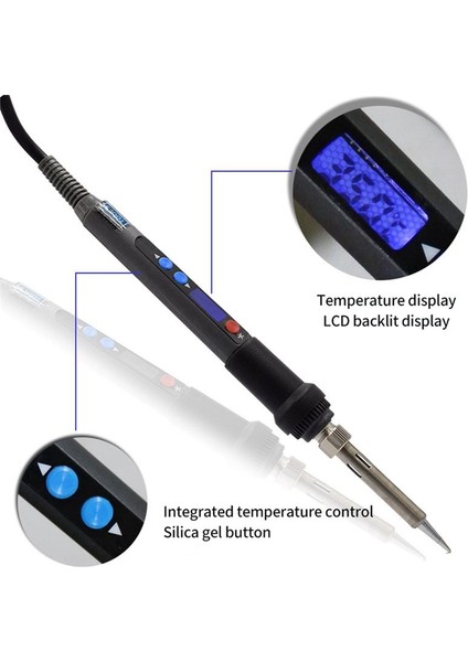 Dijital Ekran Havalandırma Demir PX988 Taşınabilir Lehimleme Demir Sıcaklık Kontrolü Ab Fişi (Yurt Dışından) fırsatları