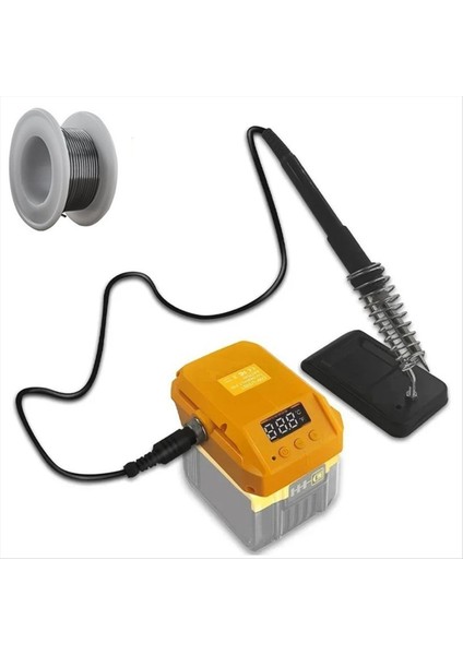 60W 480 ° C Taşınabilir Kablosuz Elektrikli Havalandırma Demir Çok Fonksiyonlu Dewalt 20V Pil Için Elektrikli Kaynak Makinesi (Yurt Dışından)