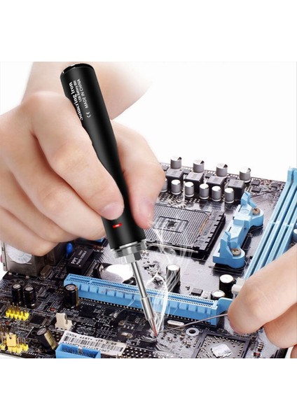USB Lehimleme Demir Şarjı USB Elektrikli Lehimleme Demir 18650 Lityum Pil Üçüncü Dişli Çalışma Sıcaklığı Anahtarlama (Yurt Dışından) fırsatları