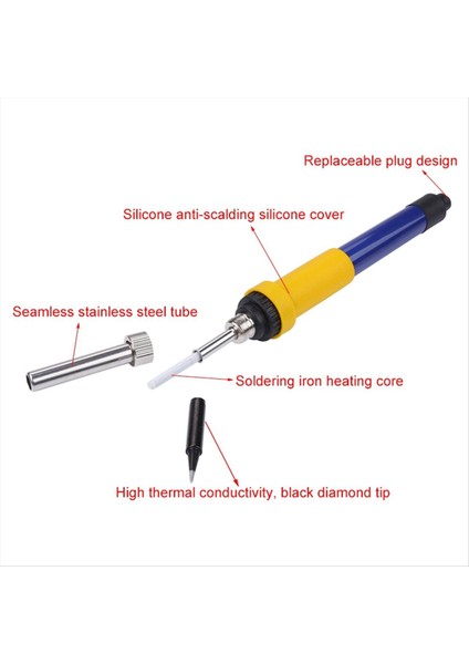 Dc 12V Taşınabilir Lehimleme Demir Düşük Voltajlı Araç Pil 60W Kaynak Yeniden Yeniden Onarım Araçları (Yurt Dışından) fırsatları