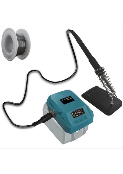 60W 480 ° C Taşınabilir Kablosuz Elektrikli Havalandırma Demir Makita 18V Pil Için Çok Fonksiyonlu Elektrikli Kaynak Makinesi (Yurt Dışından)