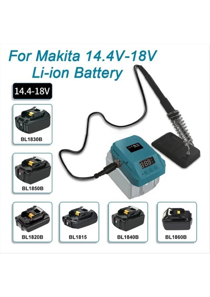 60W 480 ° C Taşınabilir Kablosuz Elektrikli Havalandırma Demir Makita 18V Pil Için Çok Fonksiyonlu Elektrikli Kaynak Makinesi (Yurt Dışından) fiyatları