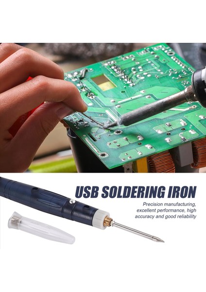 5V USB Lehimleme Demir Profesyonel Elektrikli Isıtma Araçları Gösterge Işık Halkı Kaynak Bga Onarım (Yurt Dışından) fırsatları