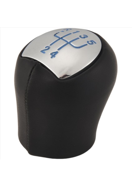 Renault Megane Için 5 Hızlı Deri Manuel Araç Vites Değiştirme Knob Değiştirici Kolu Iı Twingo Kangoo Logan Mavi (Yurt Dışından) modelleri