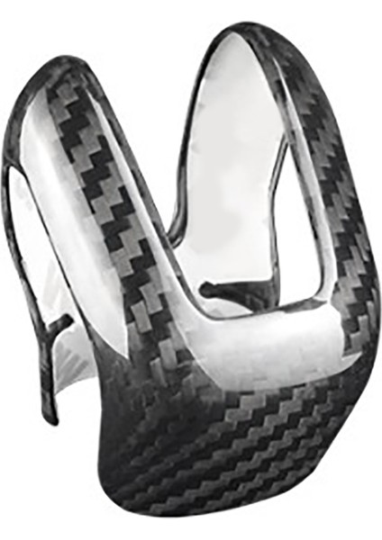 Volvo XC60 XC90 S60 V60 Karbon Fiber Çıkartma Araç Dişli Vites Değiştirme Düğmesi Kapak Iç Trim Aksesuarları (Yurt Dışından)